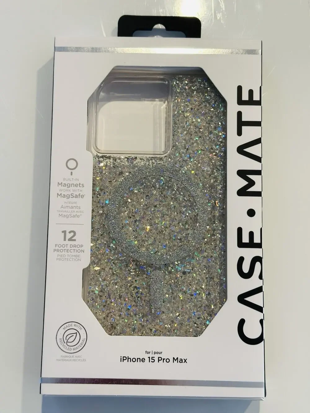 NEW Original Case-Mate Phone Case for Apple iPhone 15 Pro Max - Twinkle Disco